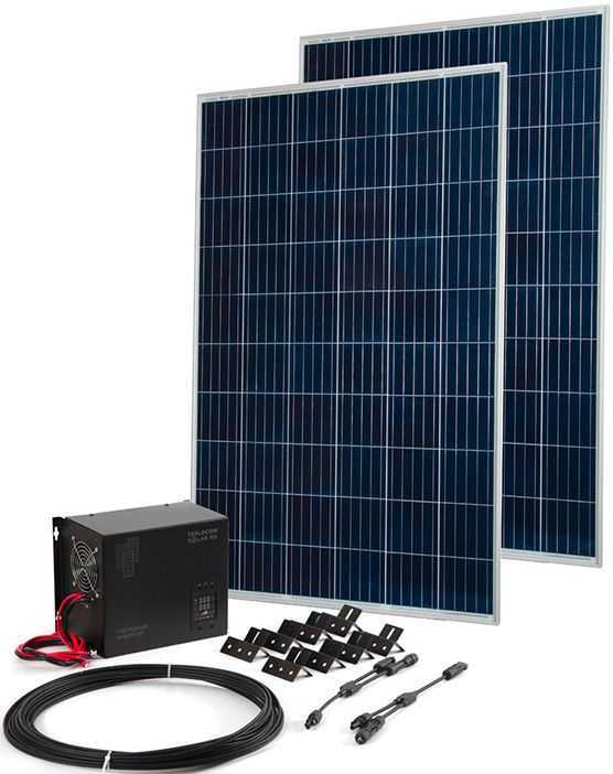 Комплект Teplocom Solar-800 + Солнечная панель 250Вт х 2 Солнечная энергия фото, изображение